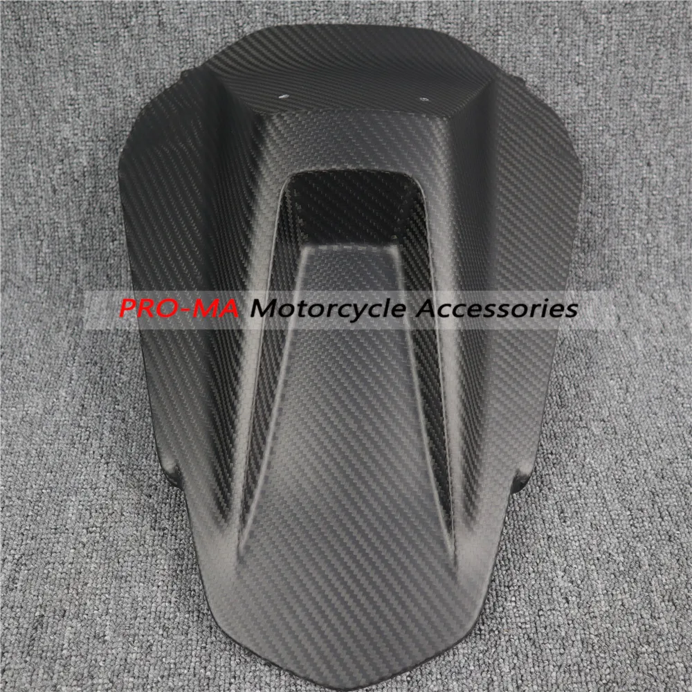 Чехол для сиденья мотоцикла из углеродного волокна KTM Duke 790 2018 2019 Twill Matte|Полные