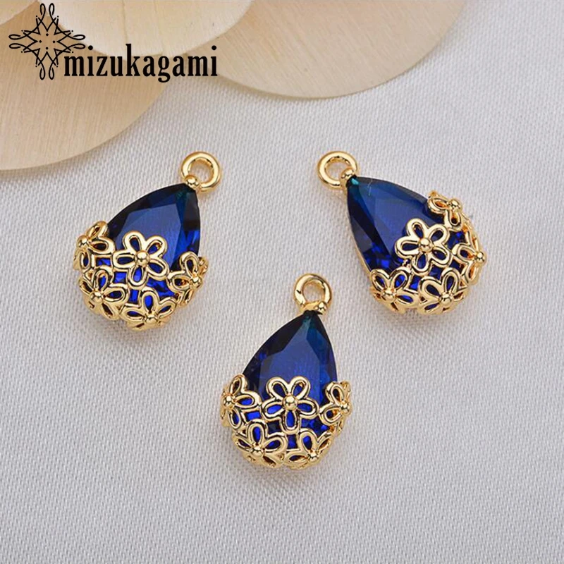 High Quality Golden Crystal Water Drop 9*17mm 10pcs/lot For DIY Fashion Drop Earrings Jewelry Accessories
High Quality Golden Crystal Water Drop 9*17mm 10pcs/lot For DIY Fashion Drop Earrings Jewelry Accessories