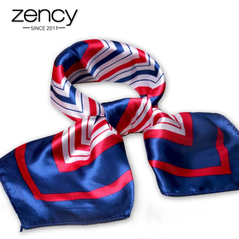 Zency 50*50cm Silk Scarf Luxury Multi-colored Square Print Scarf High Quality Fashion Women Neck Head Scarf & Canvas Pen Wallet
Zency 50*50cm Silk Scarf Luxury Multi-colored Square Print Scarf High Quality Fashion Women Neck Head Scarf & Canvas Pen Wallet