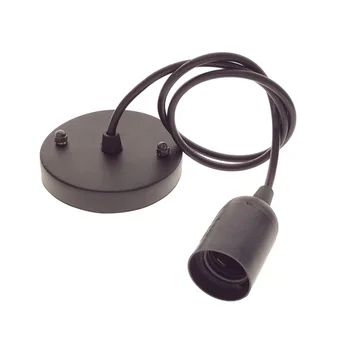 Black/White1m E27 Lamp Base Ceiling Pendant Light Lamp Holder Socket Lamp Bases Hanging Light Fitting Decor 110V 220V
Black/White1m E27 Lamp Base Ceiling Pendant Light Lamp Holder Socket Lamp Bases Hanging Light Fitting Decor 110V 220V