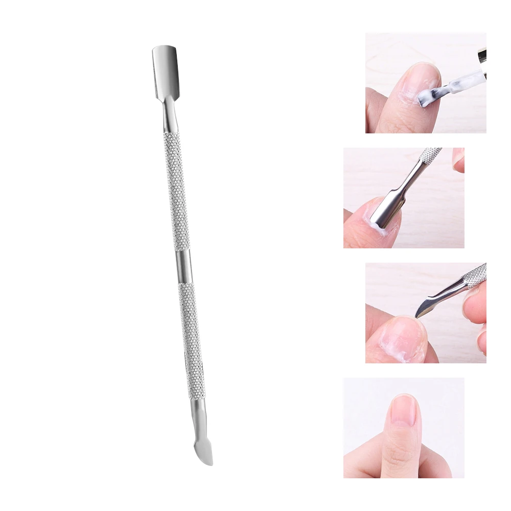 1pcs Professional Cuticle Pusher UV Gel Polish Remover Cutter Nail Art Care Manicure Spoon Dead Skin Push Cutter Nail Tools
1pcs Professional Cuticle Pusher UV Gel Polish Remover Cutter Nail Art Care Manicure Spoon Dead Skin Push Cutter Nail Tools
