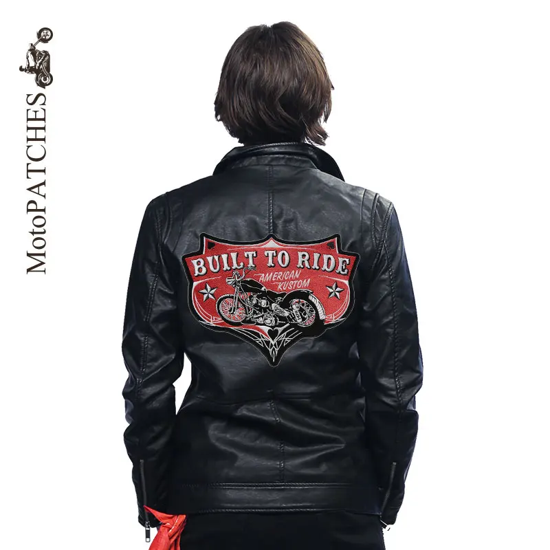 Personalized Patches For Jackets Motorcycle BUILT TO RIDE Quebec Canada Biker Iron On Patches
Personalized Patches For Jackets Motorcycle BUILT TO RIDE Quebec Canada Biker Iron On Patches