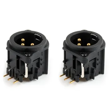 Areyourshop Sale 20Pcs 3Pole Gold Right Angle XLR Male Chassis PCB Panel Socket Connector For Mic
Areyourshop Sale 20Pcs 3Pole Gold Right Angle XLR Male Chassis PCB Panel Socket Connector For Mic