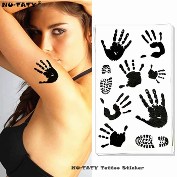Nu-TATY Crime Scene Palm Print Temporary Tattoo Body Art Arm Flash Tattoo Stickers 17*10cm Waterproof Fake Henna Painless Tattoo
Nu-TATY Crime Scene Palm Print Temporary Tattoo Body Art Arm Flash Tattoo Stickers 17*10cm Waterproof Fake Henna Painless Tattoo