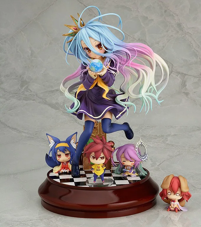 New Phat! Anime Life No Game No Life Shiro Game of Life Painted second generation Game of Life 1/7 scale PVC action figure model
New Phat! Anime Life No Game No Life Shiro Game of Life Painted second generation Game of Life 1/7 scale PVC action figure model