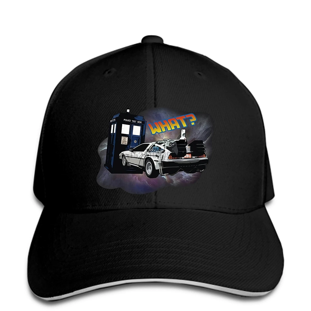 Baseball cap LEQEMAO Tardis DeLorean Crash Back to the Future Doctor Who Fan Gift Mens Men Summer Men& Hat Peaked cap
Baseball cap LEQEMAO Tardis DeLorean Crash Back to the Future Doctor Who Fan Gift Mens Men Summer Men& Hat Peaked cap