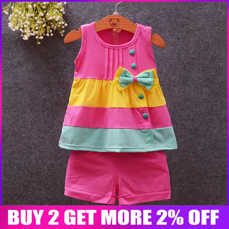 BibiCola summer baby girls clothing sets cotton patchwork color tops fashion party suits kids girls casual sport outfits
BibiCola summer baby girls clothing sets cotton patchwork color tops fashion party suits kids girls casual sport outfits