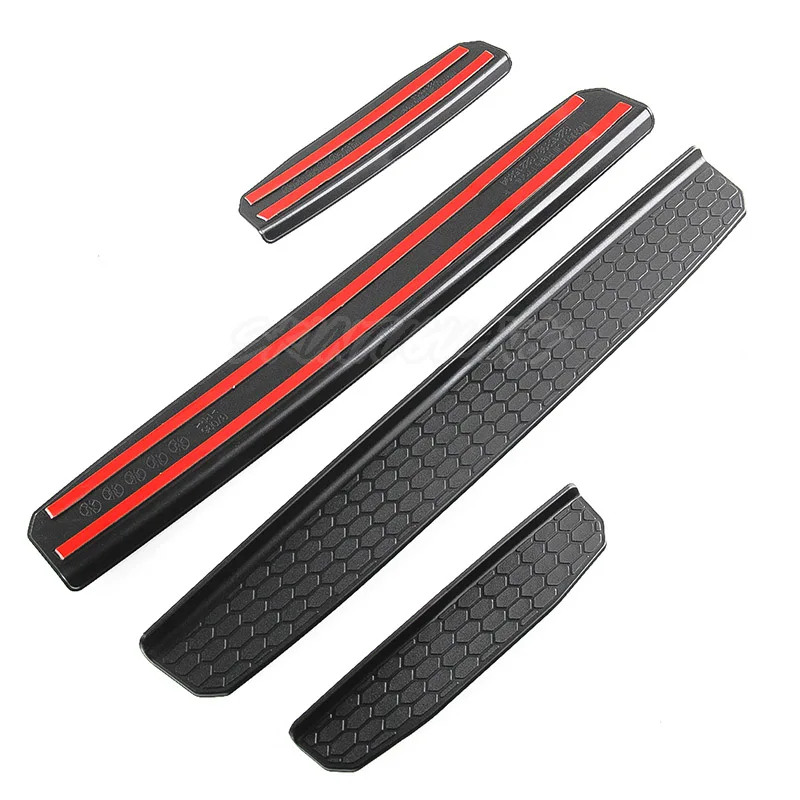 1 Set Car Accessories Scuff Plate Guard Auto Door Sill Trim Cover Decor Board The Threshold Bar For Jeep Wrangler JL 4Door 2018
1 Set Car Accessories Scuff Plate Guard Auto Door Sill Trim Cover Decor Board The Threshold Bar For Jeep Wrangler JL 4Door 2018