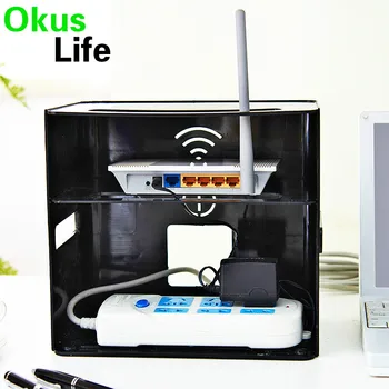 2019 Newest Wireless Wifi Router Storage Box Cable Power Plug Wire Organizer Storage Box Shelf Rack Protection Shell Home Office
2019 Newest Wireless Wifi Router Storage Box Cable Power Plug Wire Organizer Storage Box Shelf Rack Protection Shell Home Office
