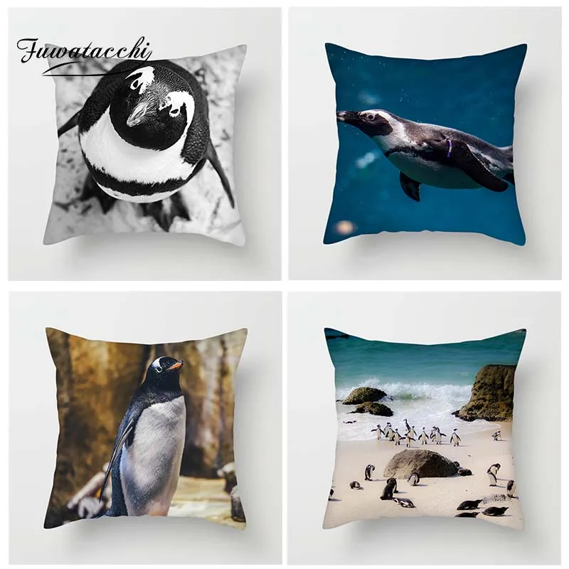 Fuwatacchi Birds Cushion Cover Cute Penguin Printed Throw Pillow Cover Nature Creature Decorative Pillowcases For Sofa Car Bed
Fuwatacchi Birds Cushion Cover Cute Penguin Printed Throw Pillow Cover Nature Creature Decorative Pillowcases For Sofa Car Bed