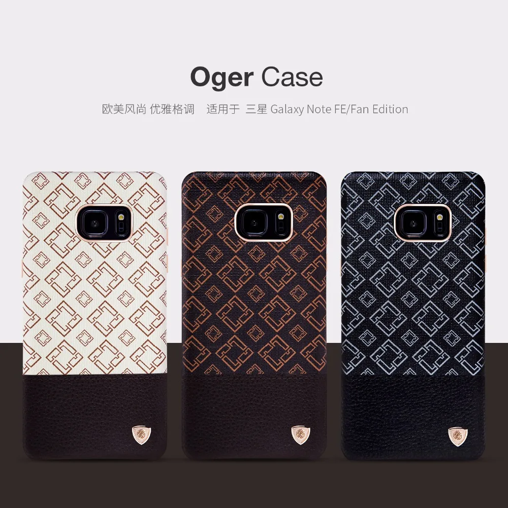 For Samsung Galaxy Note FE Fan Edition Nillkin Ogar Case Luxury Classic Phone Back Cover for Note 7 Elegant Style PU Leather
For Samsung Galaxy Note FE Fan Edition Nillkin Ogar Case Luxury Classic Phone Back Cover for Note 7 Elegant Style PU Leather