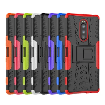 200pcs/lot 2 in 1 Tire Rugged Tough Armor Shockproof Heavy Duty Case with Stand For Sony Xperia 1 XZ4 compact XZ4
200pcs/lot 2 in 1 Tire Rugged Tough Armor Shockproof Heavy Duty Case with Stand For Sony Xperia 1 XZ4 compact XZ4