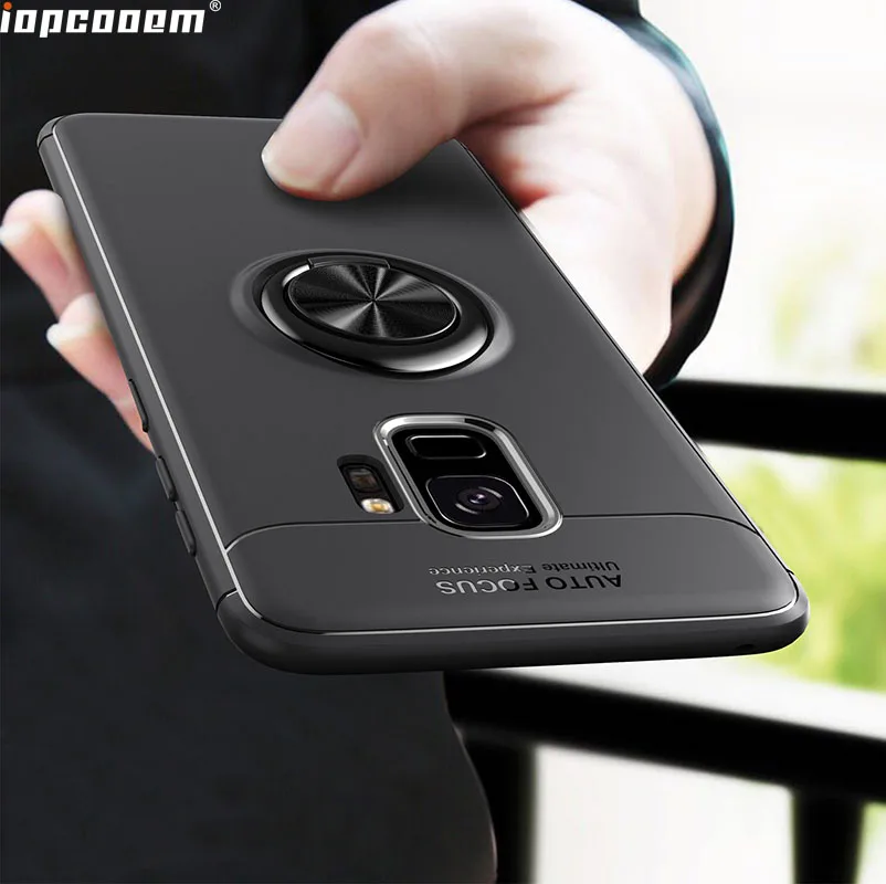 Phone Cases for Samsung Galaxy S9 Case Finger Ring Stand Shockproof Soft Back Cover for Samsung Galaxy S9 Plus Coque
Phone Cases for Samsung Galaxy S9 Case Finger Ring Stand Shockproof Soft Back Cover for Samsung Galaxy S9 Plus Coque