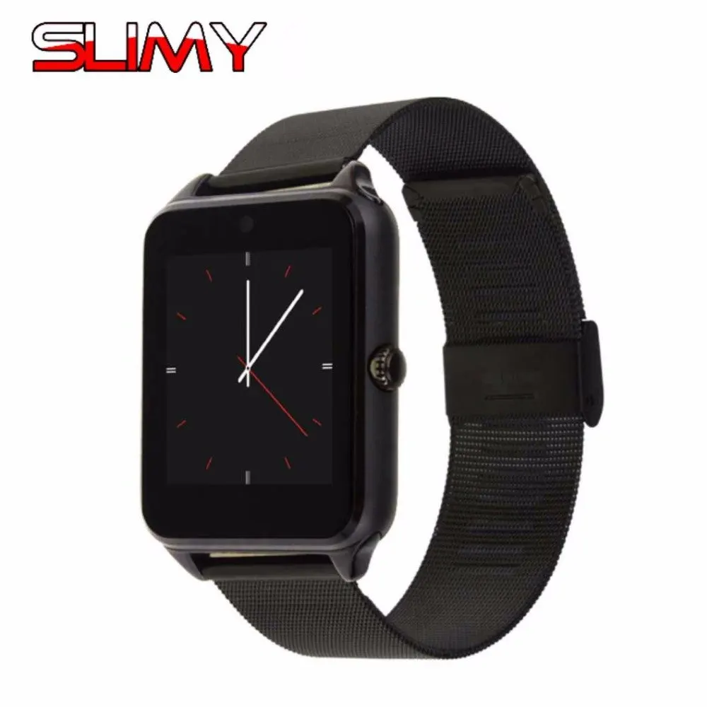 Slimy Z60 Smart Watch Metal Strap Hours Bluetooth Connectivity Android Phone Sync Notifier Push Messages Smartwatch GT08 Plus
Slimy Z60 Smart Watch Metal Strap Hours Bluetooth Connectivity Android Phone Sync Notifier Push Messages Smartwatch GT08 Plus