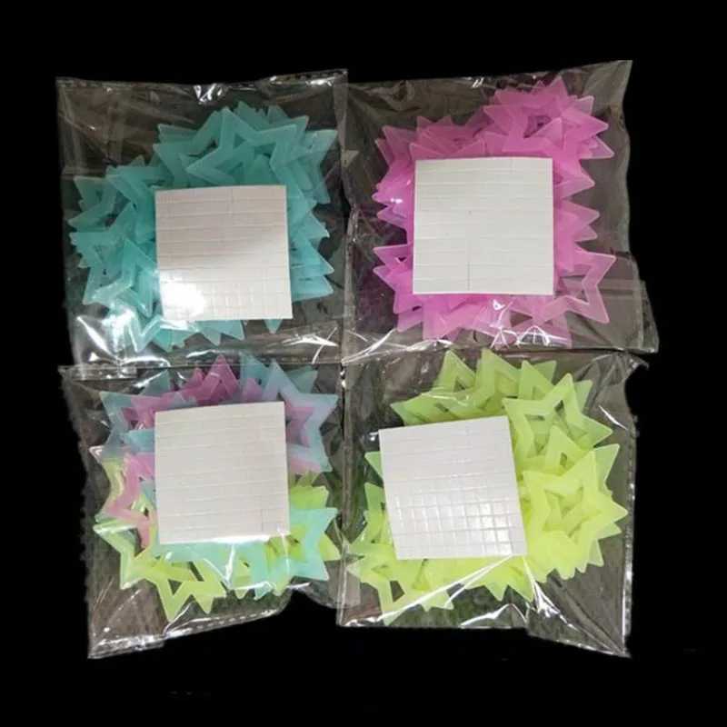 3cm 100pcs 3D Stars Glow In Dark Luminous Wall Sticker Home Decor Decal Wallpaper Decorative Special Festivel Children's room
3cm 100pcs 3D Stars Glow In Dark Luminous Wall Sticker Home Decor Decal Wallpaper Decorative Special Festivel Children's room