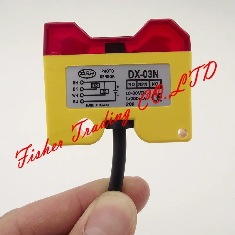 DRH high quality Y shaped adjustable photoelectric switch for PCB, 4-wire NPN NO/NC 10~30VDC flat installed photoelectric sensor
DRH high quality Y shaped adjustable photoelectric switch for PCB, 4-wire NPN NO/NC 10~30VDC flat installed photoelectric sensor