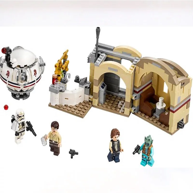 Star bricks wars Mos Eisley Cantina Chalmun's Cantina Compatible With 75205 10905 Building Block 400pcs Kids Toys Gifts
Star bricks wars Mos Eisley Cantina Chalmun's Cantina Compatible With 75205 10905 Building Block 400pcs Kids Toys Gifts