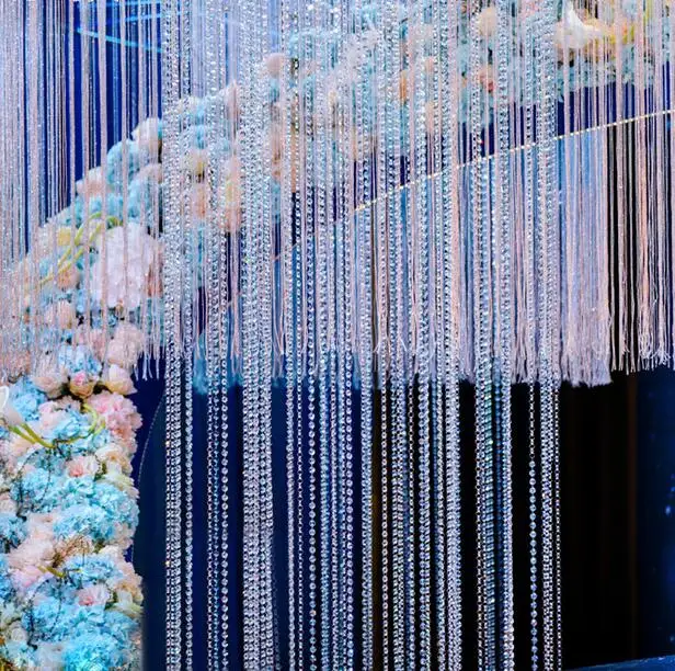 Acrylic crystal beads Long bead strings bead chain 10 Meters/lot event party supplies centerpieces wedding decoration
Acrylic crystal beads Long bead strings bead chain 10 Meters/lot event party supplies centerpieces wedding decoration