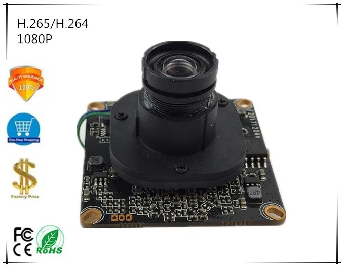 H.265/H.264 HD IP Camera Module Board with IRC 2.8-12mm Panorama FishEye 3516E+SC2235 1080P 1920*1080 1/2.7 CMOS ONVIF CMS XMEYE
H.265/H.264 HD IP Camera Module Board with IRC 2.8-12mm Panorama FishEye 3516E+SC2235 1080P 1920*1080 1/2.7 CMOS ONVIF CMS XMEYE