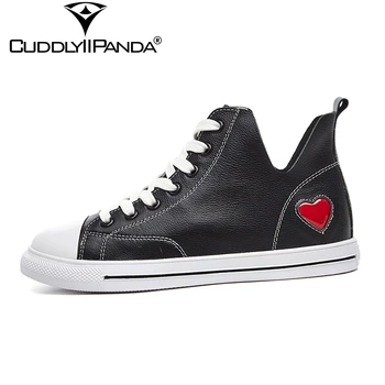 CuddlyIIPanda 2019 Autumn Genuine Leather Chelsea Boots Heart-shaped Women Ankle Boots Sneakers High Top V Collar Casual Shoes
CuddlyIIPanda 2019 Autumn Genuine Leather Chelsea Boots Heart-shaped Women Ankle Boots Sneakers High Top V Collar Casual Shoes