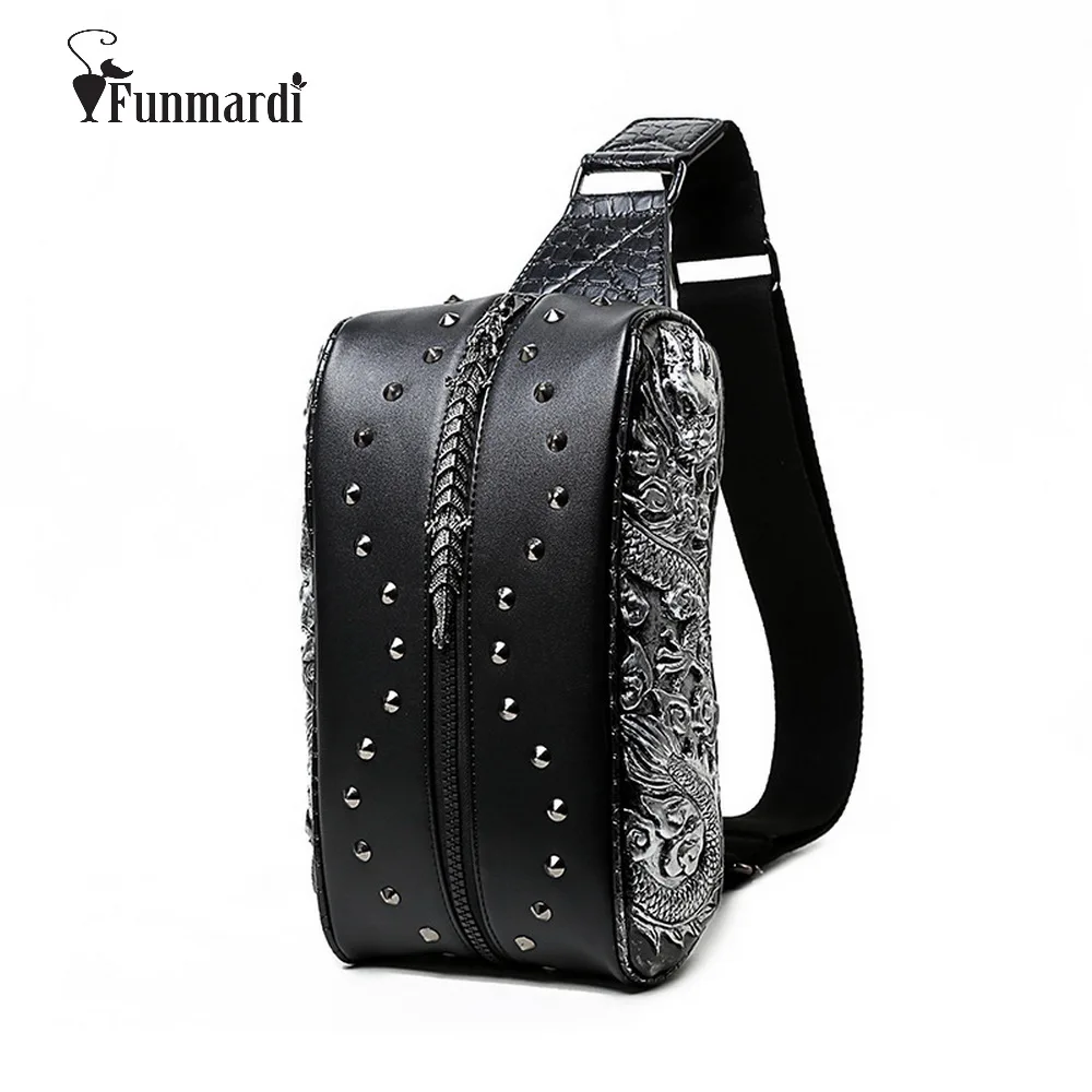 HOT SALE 3D Dragon design Waist Packs fashion Rivet Chest bag PU leather man bag vintage good quality leather bag WLHB1451
HOT SALE 3D Dragon design Waist Packs fashion Rivet Chest bag PU leather man bag vintage good quality leather bag WLHB1451