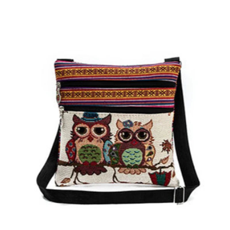 Women Fashion Owl Print Cross Body Satchel Messenger canvas linen Handbag Shoulder Bag
Women Fashion Owl Print Cross Body Satchel Messenger canvas linen Handbag Shoulder Bag