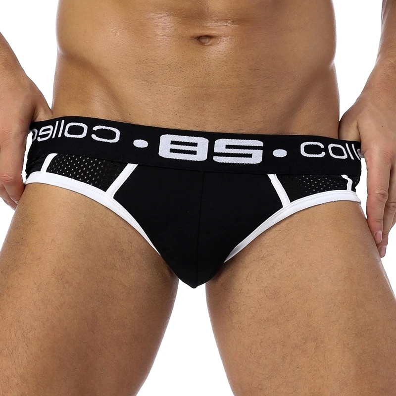 BS Brand Men Underwear Mesh Sexy Men Briefs Breathable Mens Slip Cueca Male Panties Underpants Briefs Cotton Quick Dry BS107
BS Brand Men Underwear Mesh Sexy Men Briefs Breathable Mens Slip Cueca Male Panties Underpants Briefs Cotton Quick Dry BS107