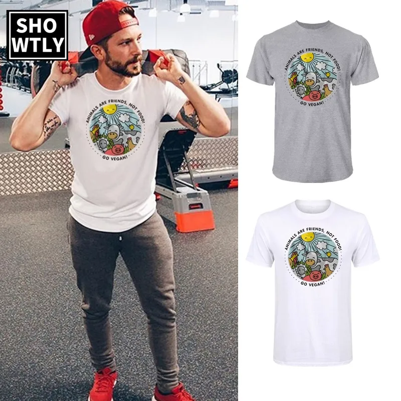 Showtly Animals are Friends Shirt Vegan Shirt Vegetarian Animal Lover Gift Friends Not Food Short Sleeve
Showtly Animals are Friends Shirt Vegan Shirt Vegetarian Animal Lover Gift Friends Not Food Short Sleeve
