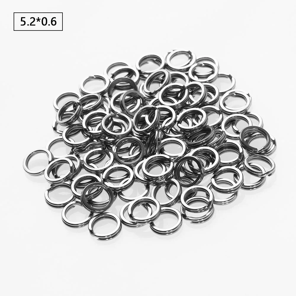 100pcs Durable Fishing Splinter Ring Fish Connector High Quality Fishing Split Ring Rotation Buckle Fishing tool
100pcs Durable Fishing Splinter Ring Fish Connector High Quality Fishing Split Ring Rotation Buckle Fishing tool