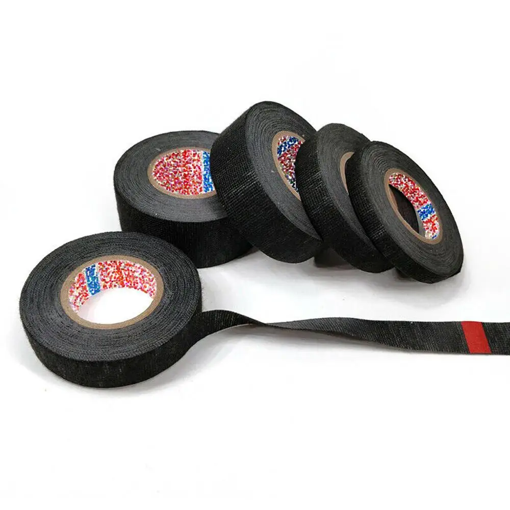 1PC Adhesive Cloth Automotive Wiring Tape Car Heat Sound Isolation Perfect Car heat resistant tape repair Accessories #604
1PC Adhesive Cloth Automotive Wiring Tape Car Heat Sound Isolation Perfect Car heat resistant tape repair Accessories #604