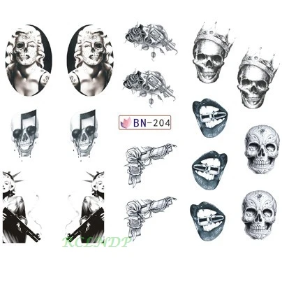 Water sticker for nail art decoration slider skull Marilyn Monroe Statue of Liberty gun design decal lacquer accessoires
Water sticker for nail art decoration slider skull Marilyn Monroe Statue of Liberty gun design decal lacquer accessoires
