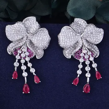 GODKI Mismatch Luxury Flower Trendy Green Cubic Zirconia American Wedding Party Earring Jewelry for Women
GODKI Mismatch Luxury Flower Trendy Green Cubic Zirconia American Wedding Party Earring Jewelry for Women