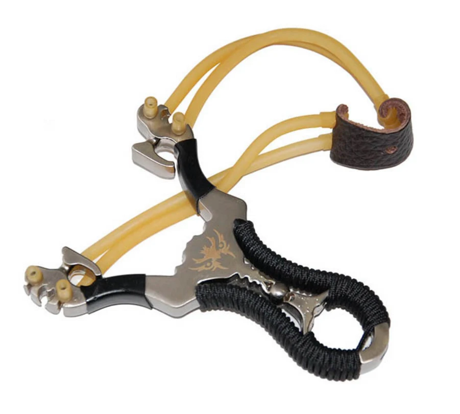 2 Color Wolverine slingshot alloy stainless steel outdoor shooting hunting and fishing nostalgic toys
2 Color Wolverine slingshot alloy stainless steel outdoor shooting hunting and fishing nostalgic toys