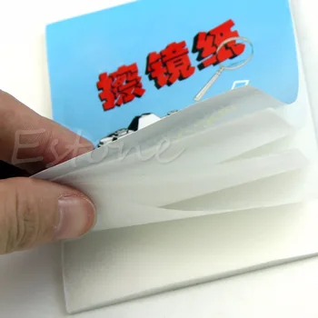 OOTDTY 1pc 50 Sheets Soft Camera Lens Optics Tissue Cleaning Clean Paper Wipes Booklet
OOTDTY 1pc 50 Sheets Soft Camera Lens Optics Tissue Cleaning Clean Paper Wipes Booklet