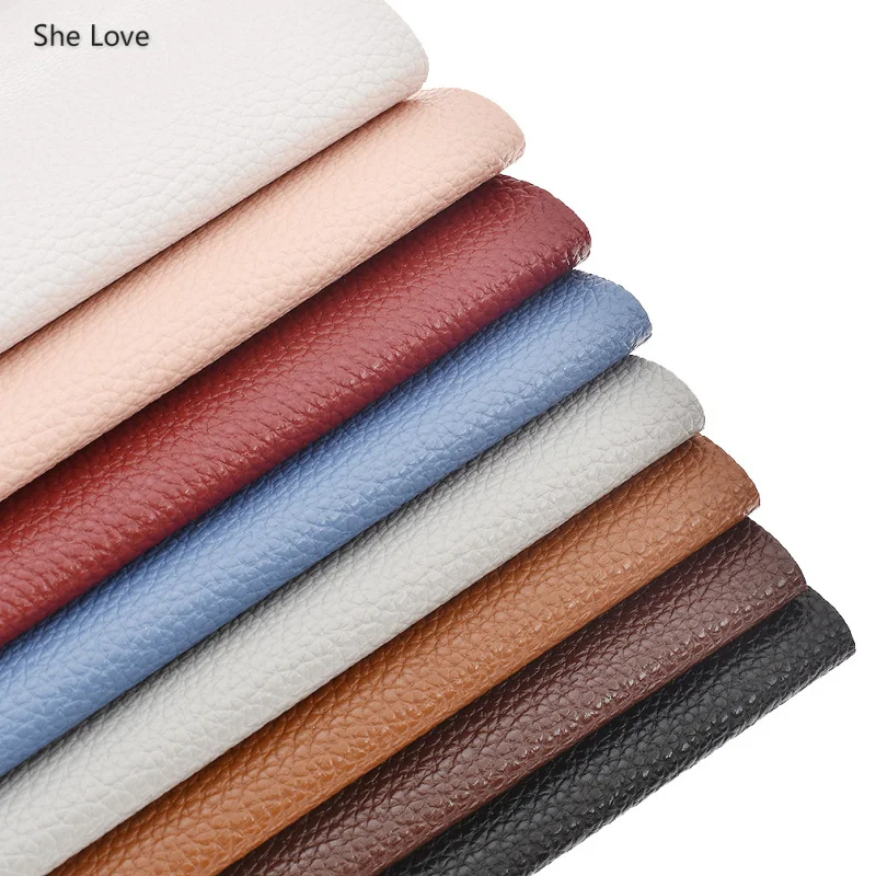 She Love A4 Size 1.8mm Thick Litchi Pattern Synthetic Faux Leather Fabric For Garment Knotbow Bags Crafts
She Love A4 Size 1.8mm Thick Litchi Pattern Synthetic Faux Leather Fabric For Garment Knotbow Bags Crafts