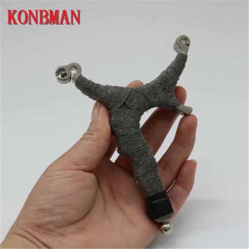 New 1 piece set of high quality stainless steel slingshot personality flat rubber band outdoor hunting shooting
New 1 piece set of high quality stainless steel slingshot personality flat rubber band outdoor hunting shooting