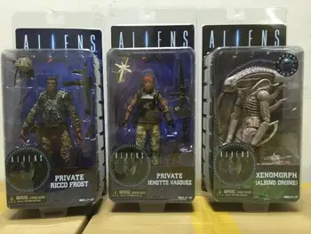 NECA foreign Series 9 Albino Xenomorph Drone in private Ricco Frost Jenet Vasquez PVC Action Figure Collectible Model Toy 7 18cm
NECA foreign Series 9 Albino Xenomorph Drone in private Ricco Frost Jenet Vasquez PVC Action Figure Collectible Model Toy 7 18cm