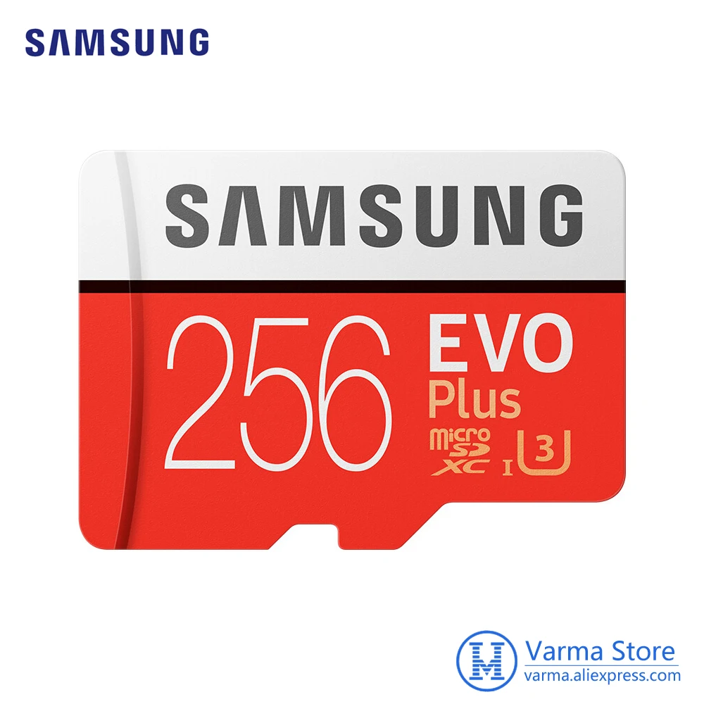 

Samsung tf card MB-MC EVO Plus microSD256GB memory card UHS-I 256GB U3 Class10 4K UltraHD flash memory card microSDXC