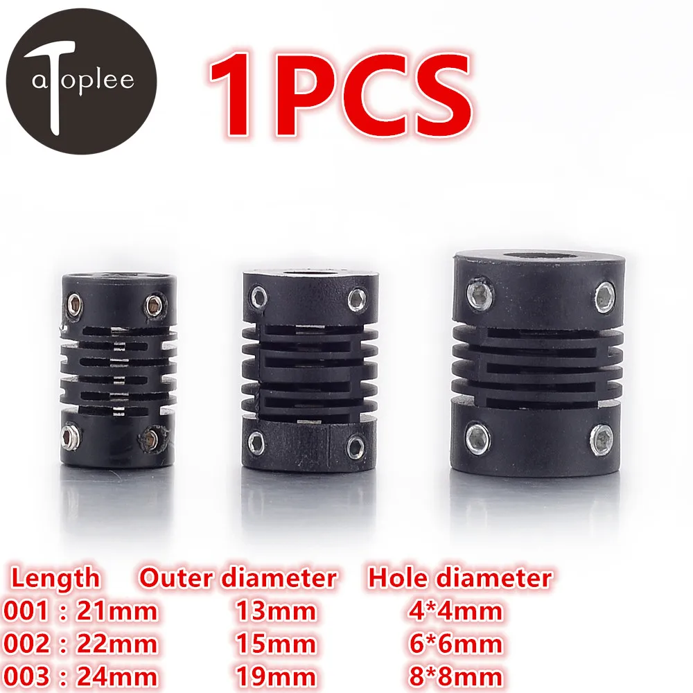 1PCS 4*4mm 6*6mm 8*8mm Plastic Shaft Coupling 13/15/19mm Coupler Outer Diameter For Connecting Driven Shaft Coupler
1PCS 4*4mm 6*6mm 8*8mm Plastic Shaft Coupling 13/15/19mm Coupler Outer Diameter For Connecting Driven Shaft Coupler