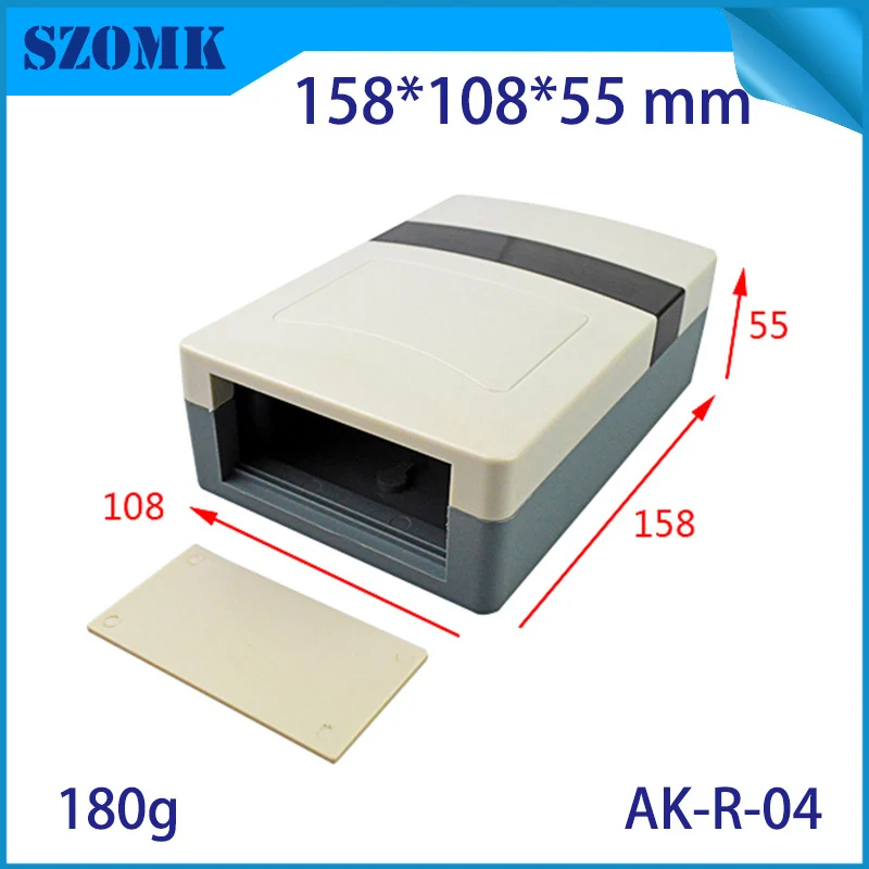 4 pcs, szomk smart plastic project box instrument sensor enclosure 158*108*55mm wall mount electrical cabinet RFID control box
4 pcs, szomk smart plastic project box instrument sensor enclosure 158*108*55mm wall mount electrical cabinet RFID control box