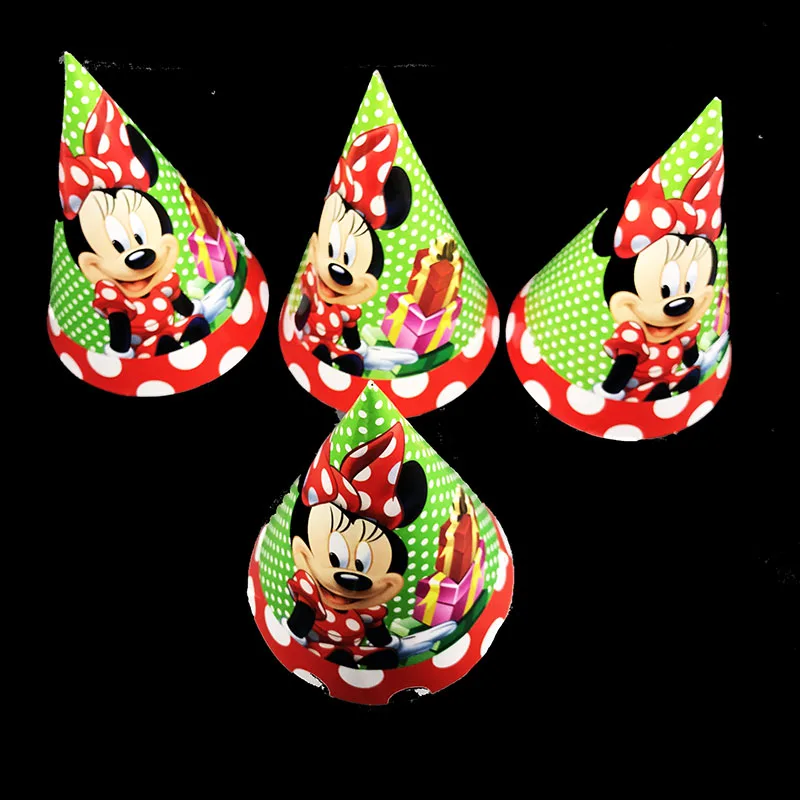 12pcs/lot Minnie Mouse theme party hats Minnie Mouse party decorations Minnie Mouse hats baby shower party supplies
12pcs/lot Minnie Mouse theme party hats Minnie Mouse party decorations Minnie Mouse hats baby shower party supplies