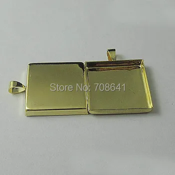 Blank Square Deep Wall Bezel with Bail Pendant Bases Resin Cabochons Settings Findings DIY Jewelry Making Golden tone Plated
Blank Square Deep Wall Bezel with Bail Pendant Bases Resin Cabochons Settings Findings DIY Jewelry Making Golden tone Plated
