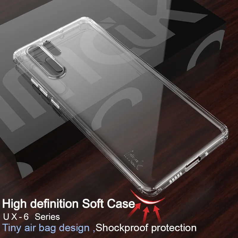 Imak Tiny Airbag Shockproof Design TPU Surround Back Cover Case For Huawei P30 /P30 Lite /P30 Pro Soft Case with Side Anti-skid
Imak Tiny Airbag Shockproof Design TPU Surround Back Cover Case For Huawei P30 /P30 Lite /P30 Pro Soft Case with Side Anti-skid