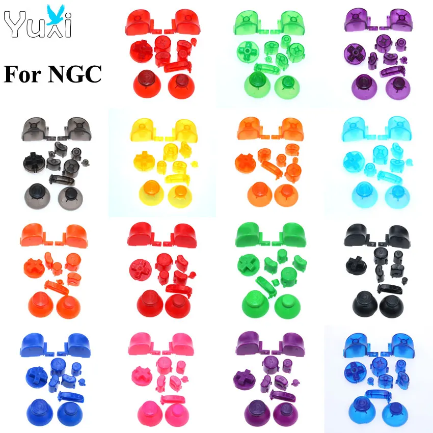 YuXi Analog Stick Cap Buttons Keypads Y X A B Z Buttons Joystick stick Caps for Nintend Gamecube For NGC controller
YuXi Analog Stick Cap Buttons Keypads Y X A B Z Buttons Joystick stick Caps for Nintend Gamecube For NGC controller