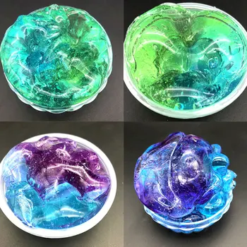 Clear Slime Fluffy Gradient Color Colourful Foam Slime Toys Decor Plasticine Colorful Plasticine Pate slime gum For slime kit
Clear Slime Fluffy Gradient Color Colourful Foam Slime Toys Decor Plasticine Colorful Plasticine Pate slime gum For slime kit