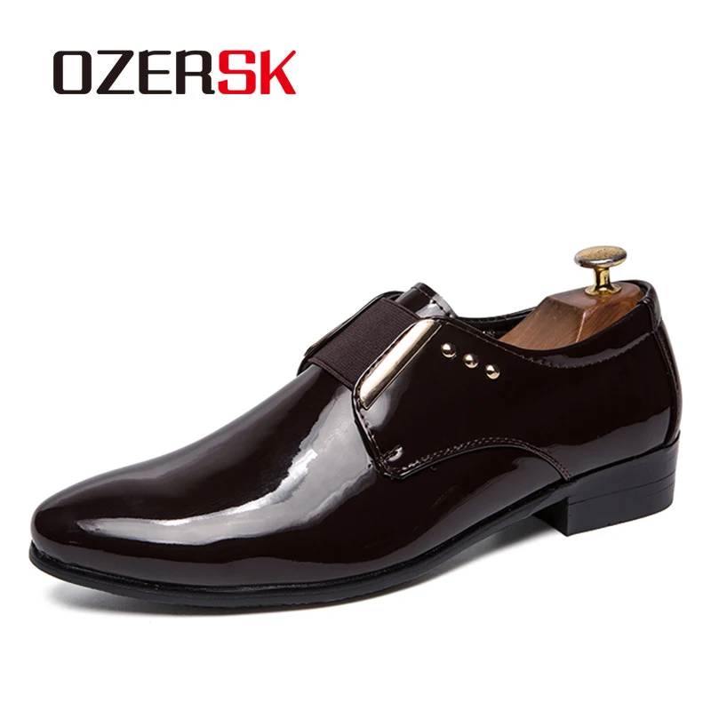 OZERSK Luxury Men Loafers Handmade Leather Pointed Toe Wedding Shoes Fashion Casual Men's Dress Shoes Men Leather Oxfords
OZERSK Luxury Men Loafers Handmade Leather Pointed Toe Wedding Shoes Fashion Casual Men's Dress Shoes Men Leather Oxfords