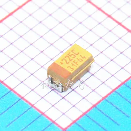 Patch Tantalum Capacitor 225C 2.2UF 16V Type A 3216 1206 Piezoelectric Capacitor Tantalum Electrolytic Polarity
Patch Tantalum Capacitor 225C 2.2UF 16V Type A 3216 1206 Piezoelectric Capacitor Tantalum Electrolytic Polarity
