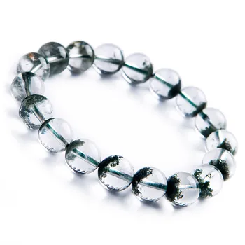 Genuine Natural Green Phantom Quartz Bracelets For Women Healing Crystal Stretch Round Bead Bracelet 11mm
Genuine Natural Green Phantom Quartz Bracelets For Women Healing Crystal Stretch Round Bead Bracelet 11mm