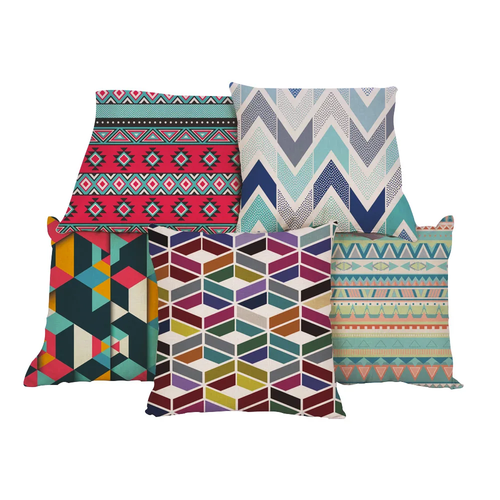 Nordic Style Geometric Pillowcase Ethnic Pillow Cover Home Bedroom Decorative 45*45cm Colorful Throw Pillow Case
Nordic Style Geometric Pillowcase Ethnic Pillow Cover Home Bedroom Decorative 45*45cm Colorful Throw Pillow Case