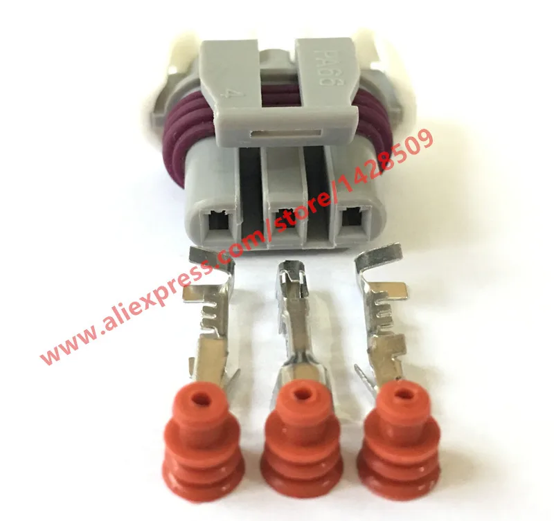 5 Sets 3 Pin LS MAP And 58x Crank Engine Speed Sensor Connector Delphi Wiring Connector 12129946
5 Sets 3 Pin LS MAP And 58x Crank Engine Speed Sensor Connector Delphi Wiring Connector 12129946